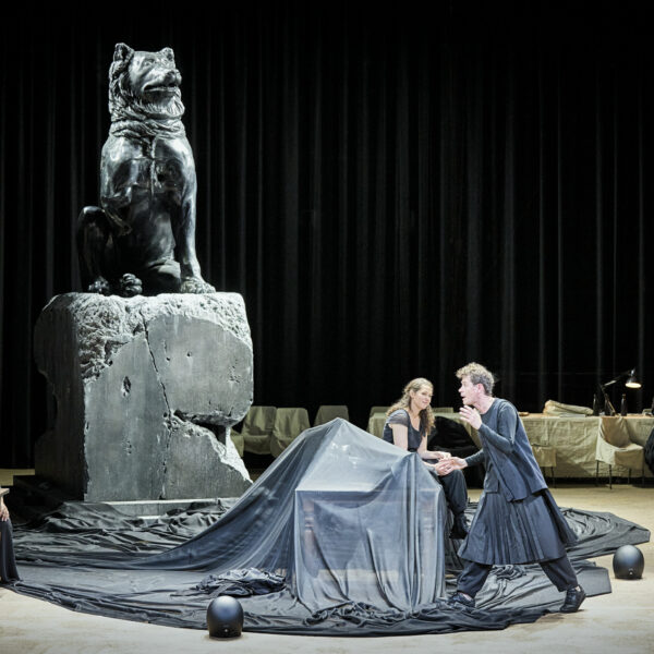 Audiodescription et visite tactile / Hécube, pas Hécube