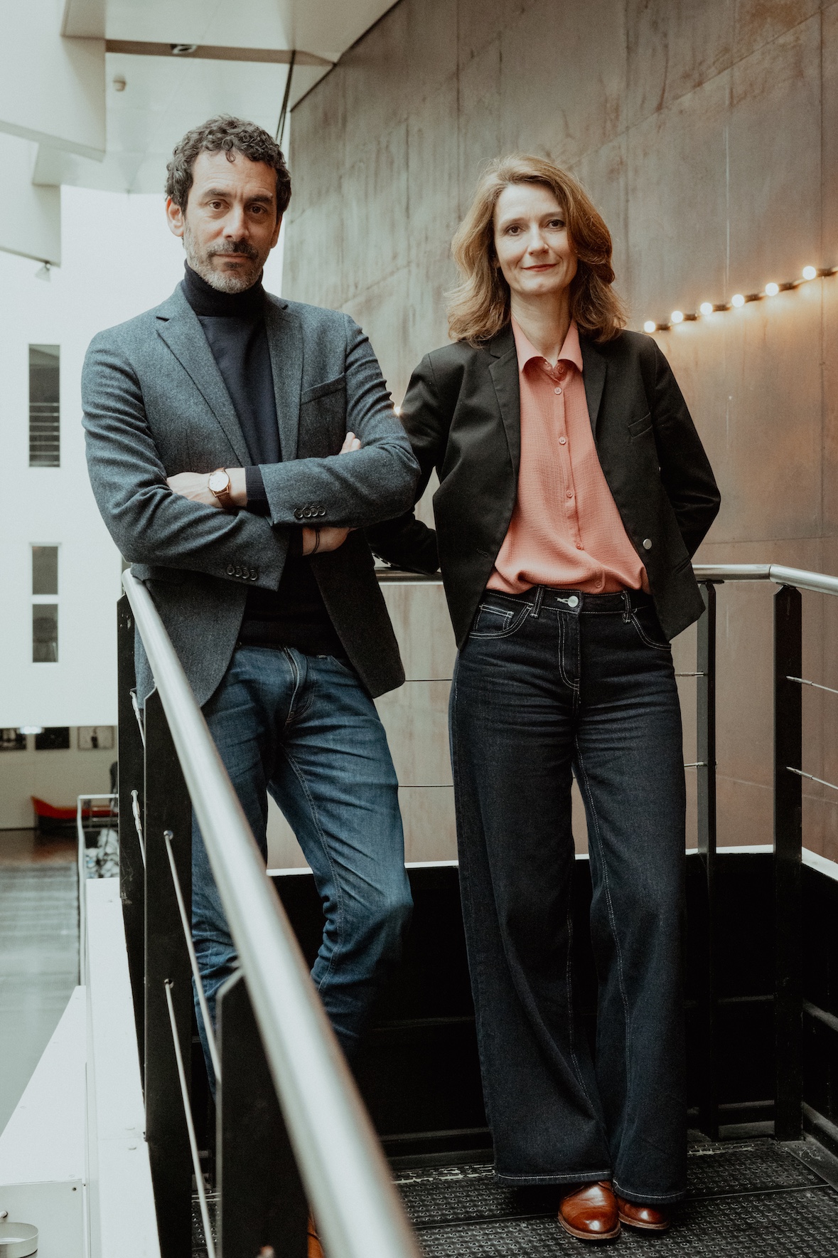Émilie Capliez et Matthieu Cruciani